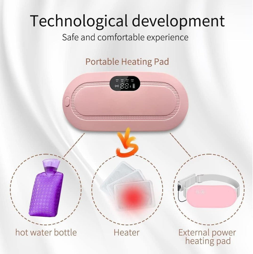 Menstrual Heating Pad & Massager – Pain Relief for Period Cramps