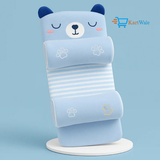 Baby Head Shaping Pillow – Soft, Breathable & Flat Head Prevention