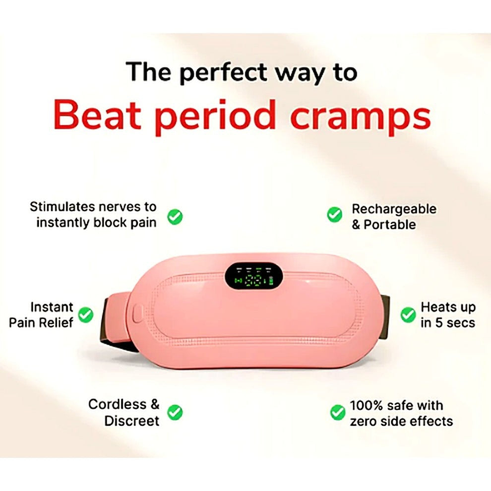 Menstrual Heating Pad & Massager – Pain Relief for Period Cramps