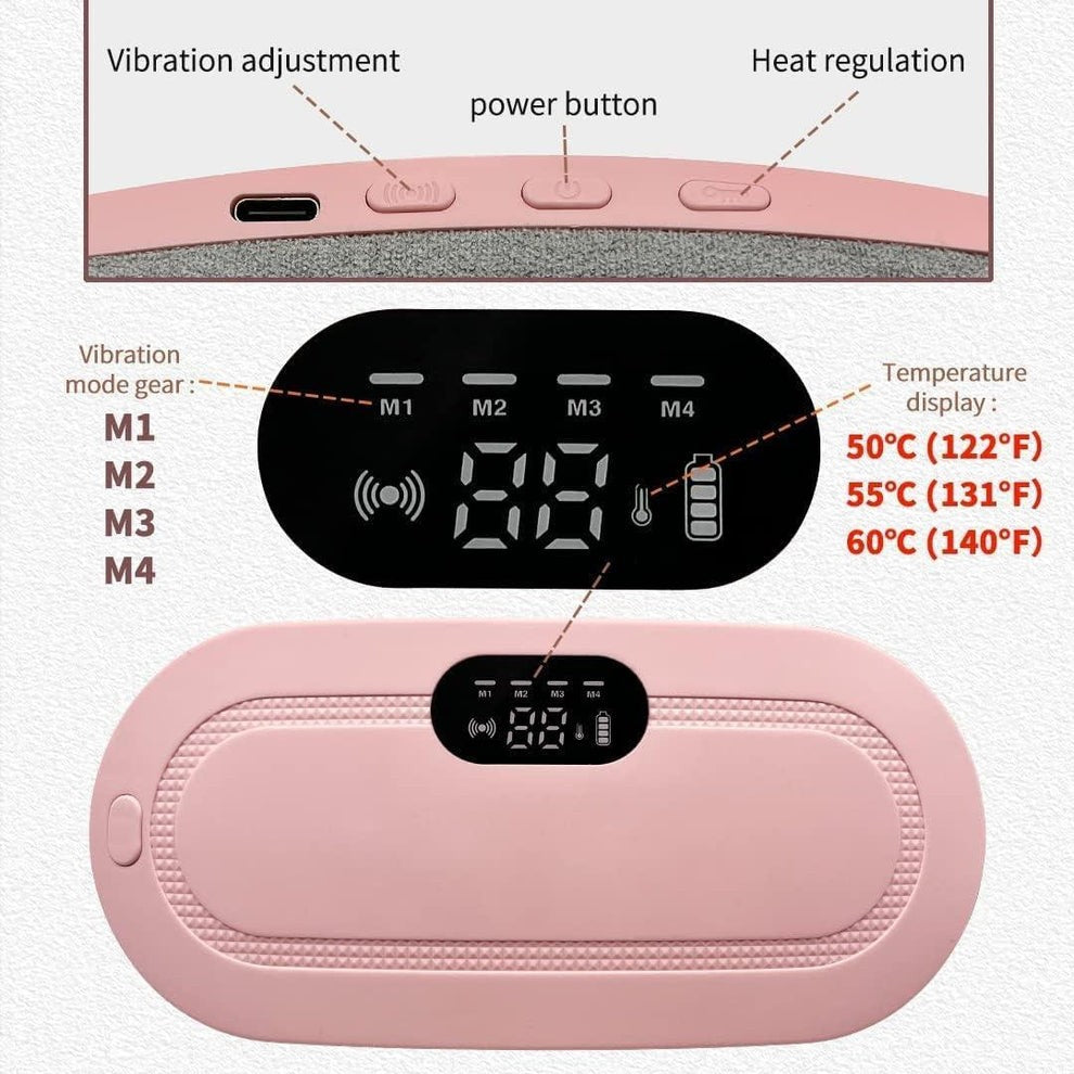 Menstrual Heating Pad & Massager – Pain Relief for Period Cramps