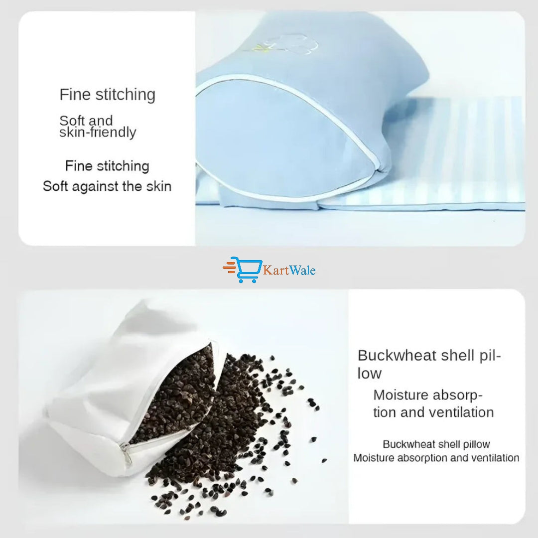 Baby Head Shaping Pillow – Soft, Breathable & Flat Head Prevention